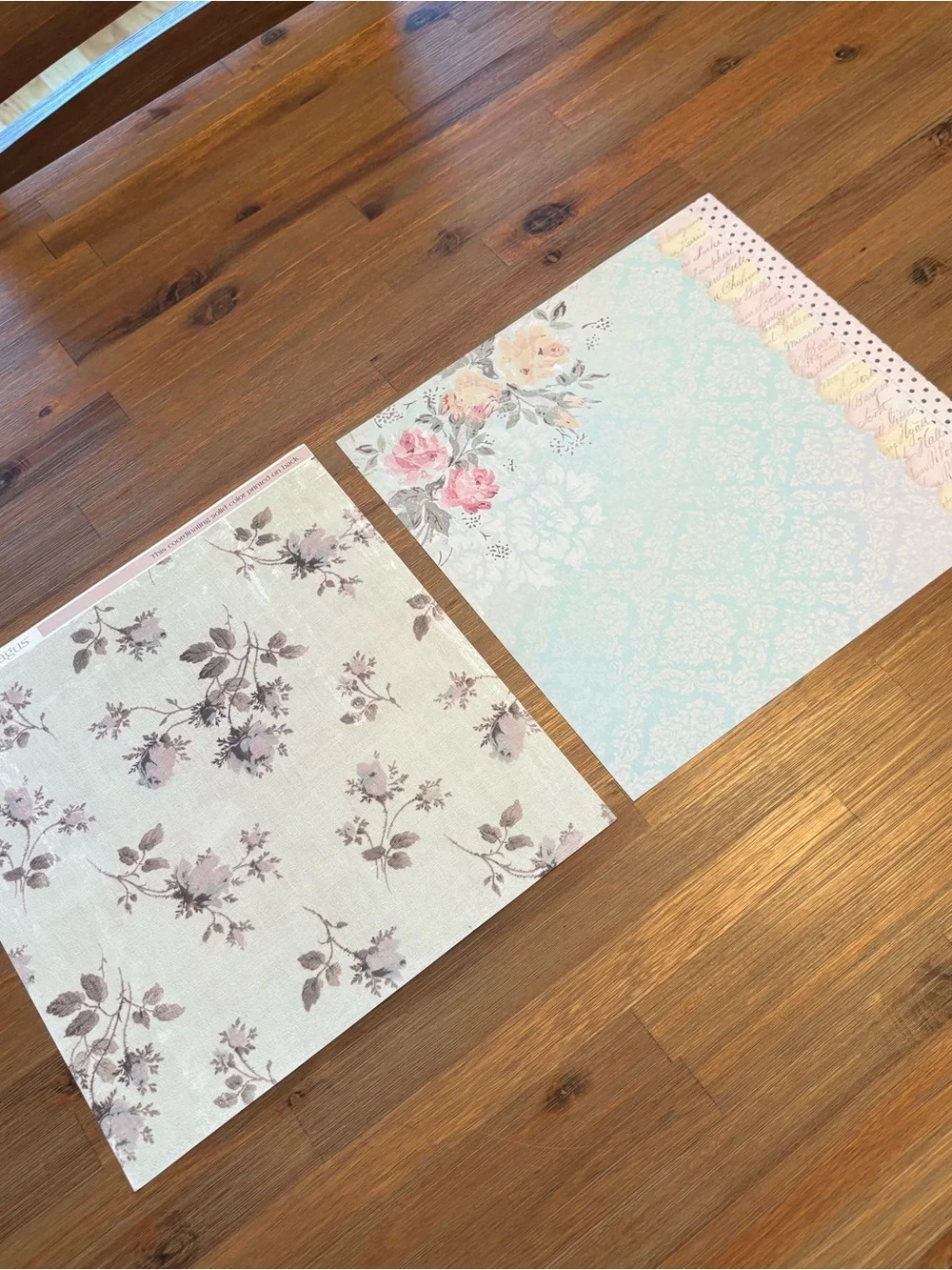 Beautiful scrapbook paper bundle